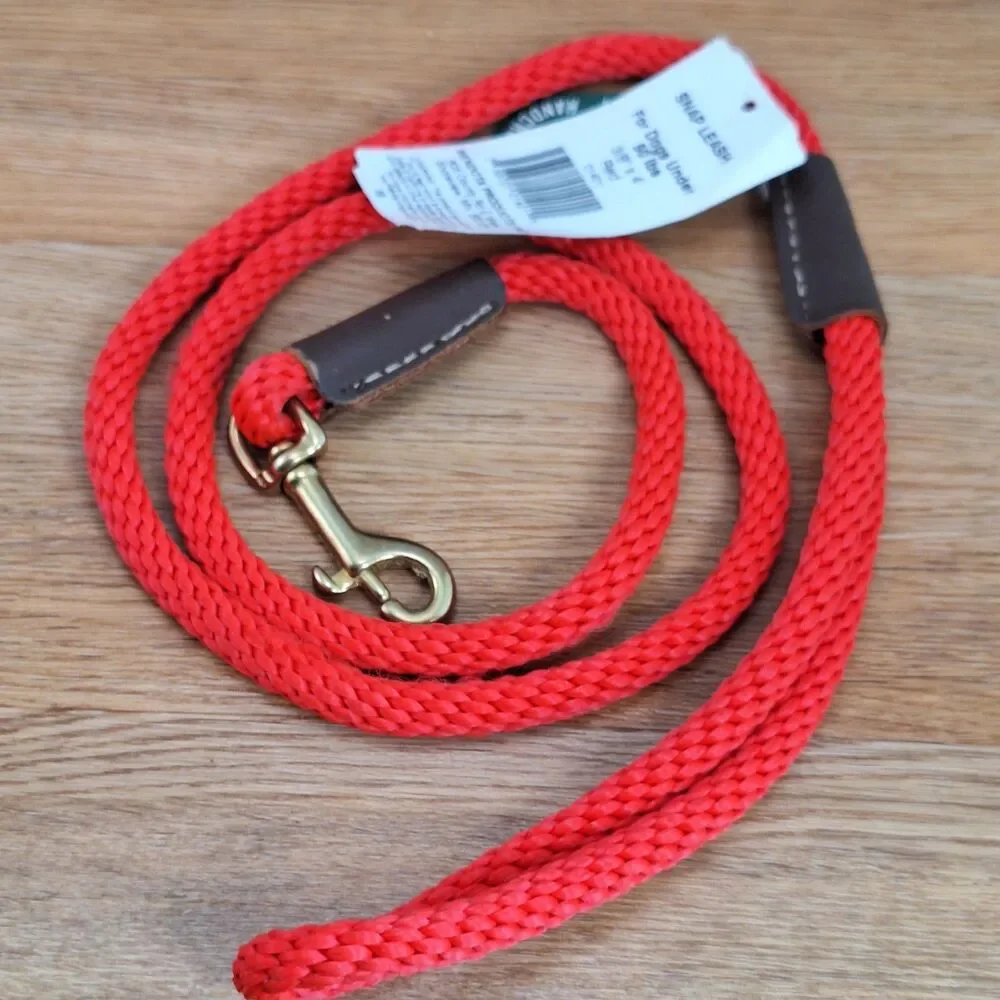 Mendota Snap Leash British Style Braided Dog Lead 3/4